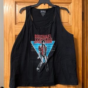 Torrid Michael Jackson Racerback Tank Top